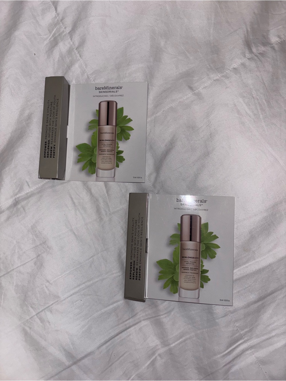 bareMinerals Skinlongevity Vital Power Infusion Serum - Sample Pack of 2